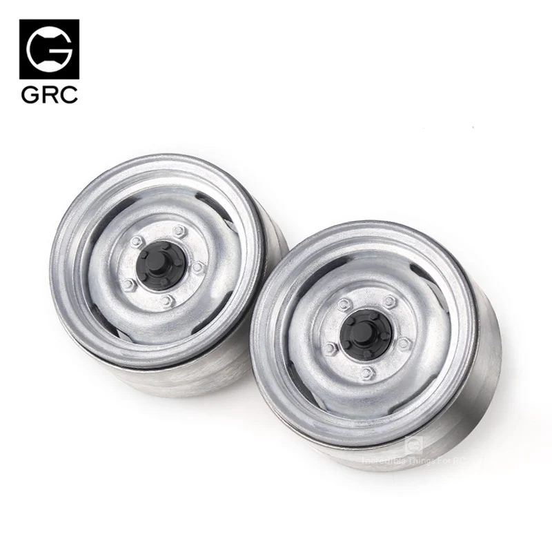 

GRC 1.9 inch metal 1st generation retro metal wheels suitable for 1:10 TRX4 SCX10 RC4WD RC remote control car accessories