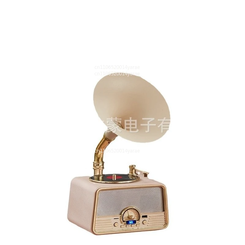 

Мини-CD-грамофон, итальянский простой Bluetooth аудио, подарок на день рождения, проигрыватель пластинок