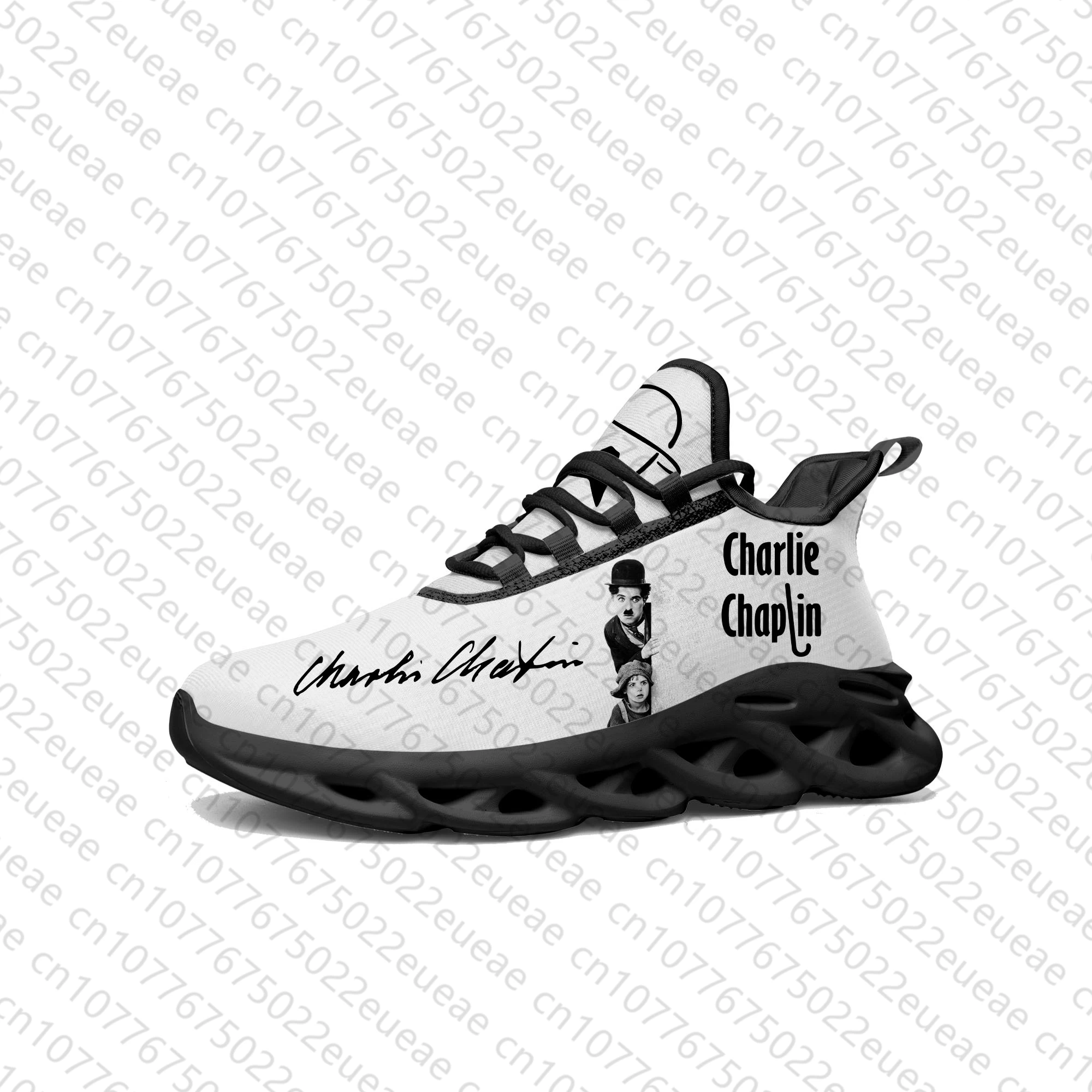 Charlie Chaplin Flats Sneakers Mens Womens Sports Running Shoes High Quality Sneaker Lace Up Mesh Footwear custom made Shoe