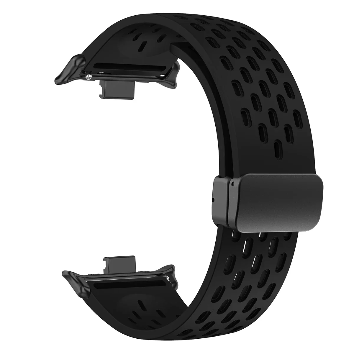 Silicone Strap for Redmi watch 5 4 Magnetic Buckle Sports Band for Mi band 9pro 8pro Correa Breathable Bracelet Accessories image 6