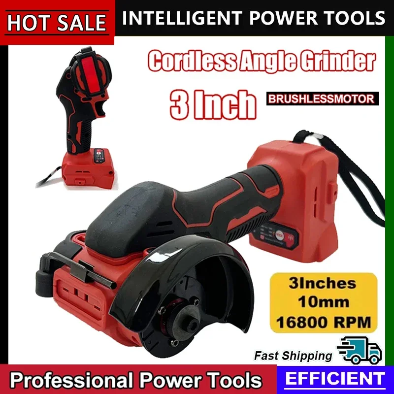 

Аккумуляторная угловая шлифмашина Milwaukee 3 дюйма для резки и шлифовки, мини-полировальная машина с алмазным диском, 18В