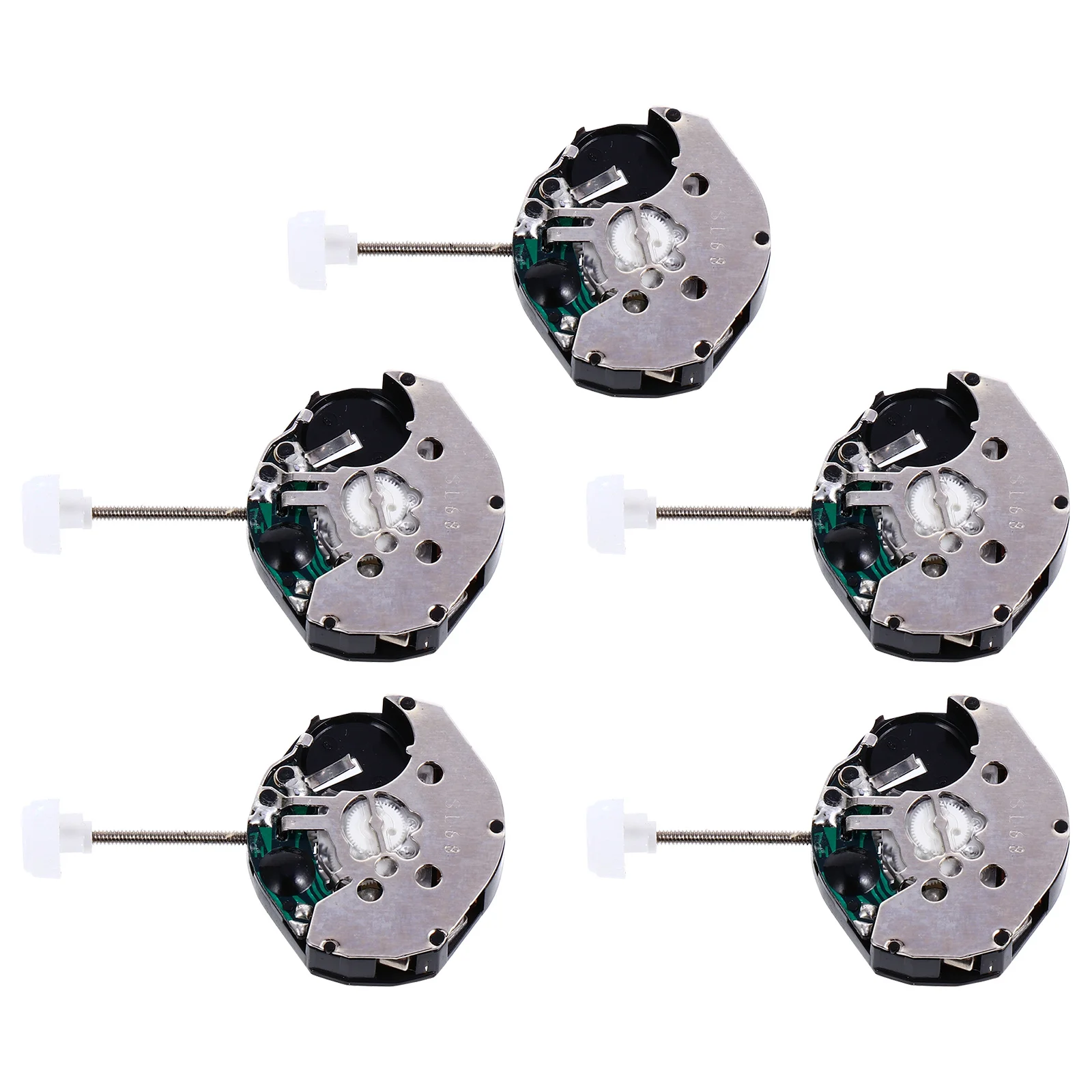 손목 시계 수리 도구 액세서리 손목 시계 무브먼트에 대한 5Pcs 시계 무브먼트 쿼츠 신뢰할 수 있는 내구성 교체 수리 부품