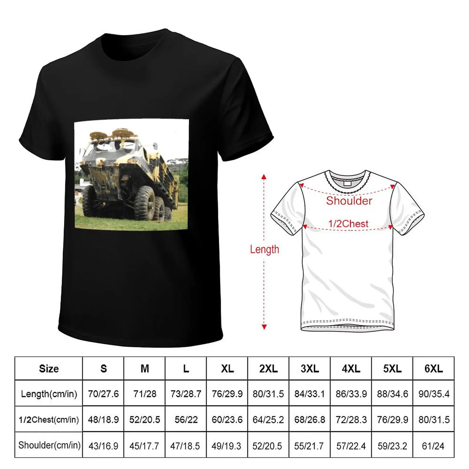 Alvis Stalwart Mk.2 T-Shirt plus size tops anime stuff t shirt men