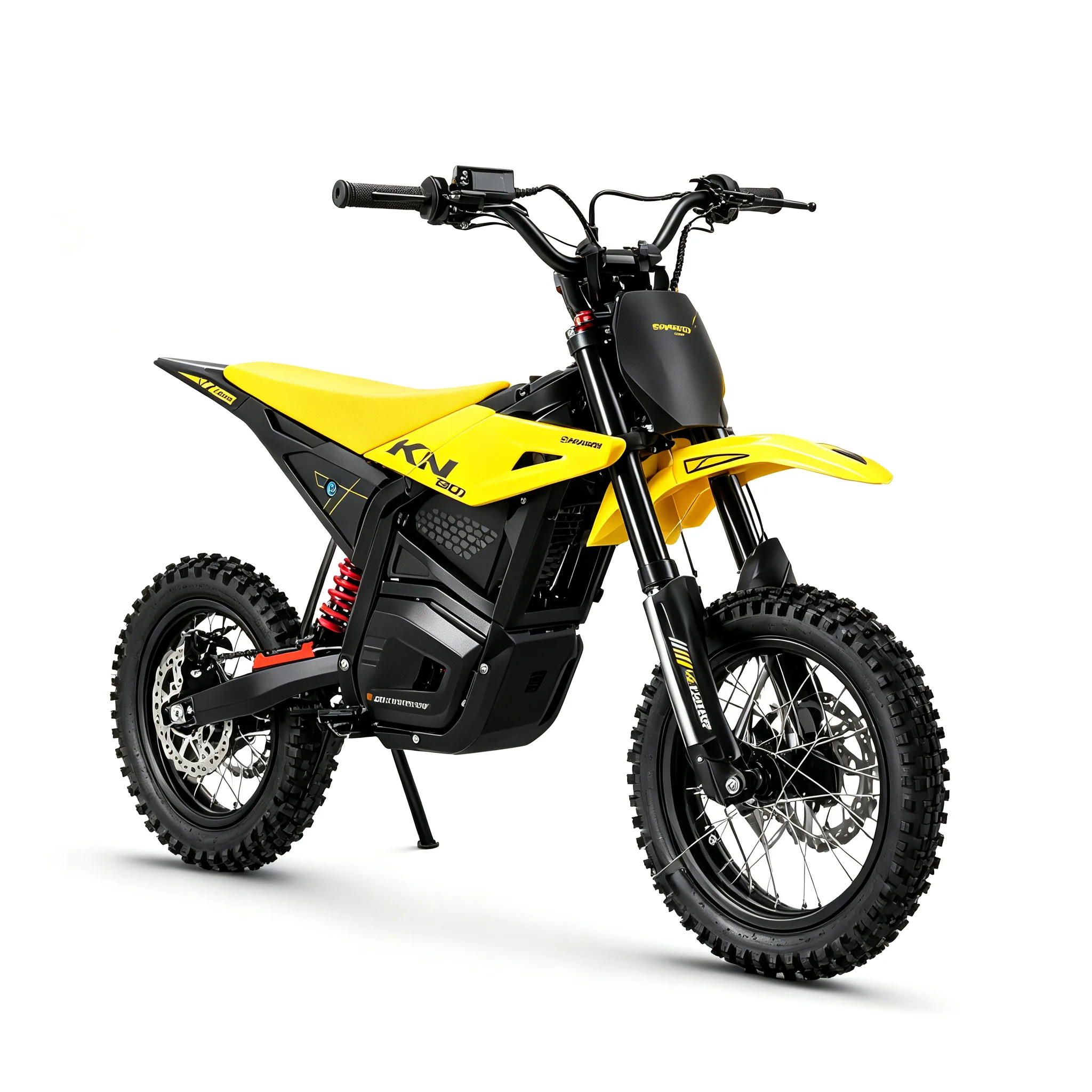 KENE KN80 SPARROW Adult Off‑Road Electric Dirt Bike,3000W Peak Brushless Motor,60V 30Ah Lithium‑ion Battery,41MPH Max Speed,46 Miles Long Range,IPX4 Splash‑Proof,Full Suspension,Hydraulic Disc Brakes,14