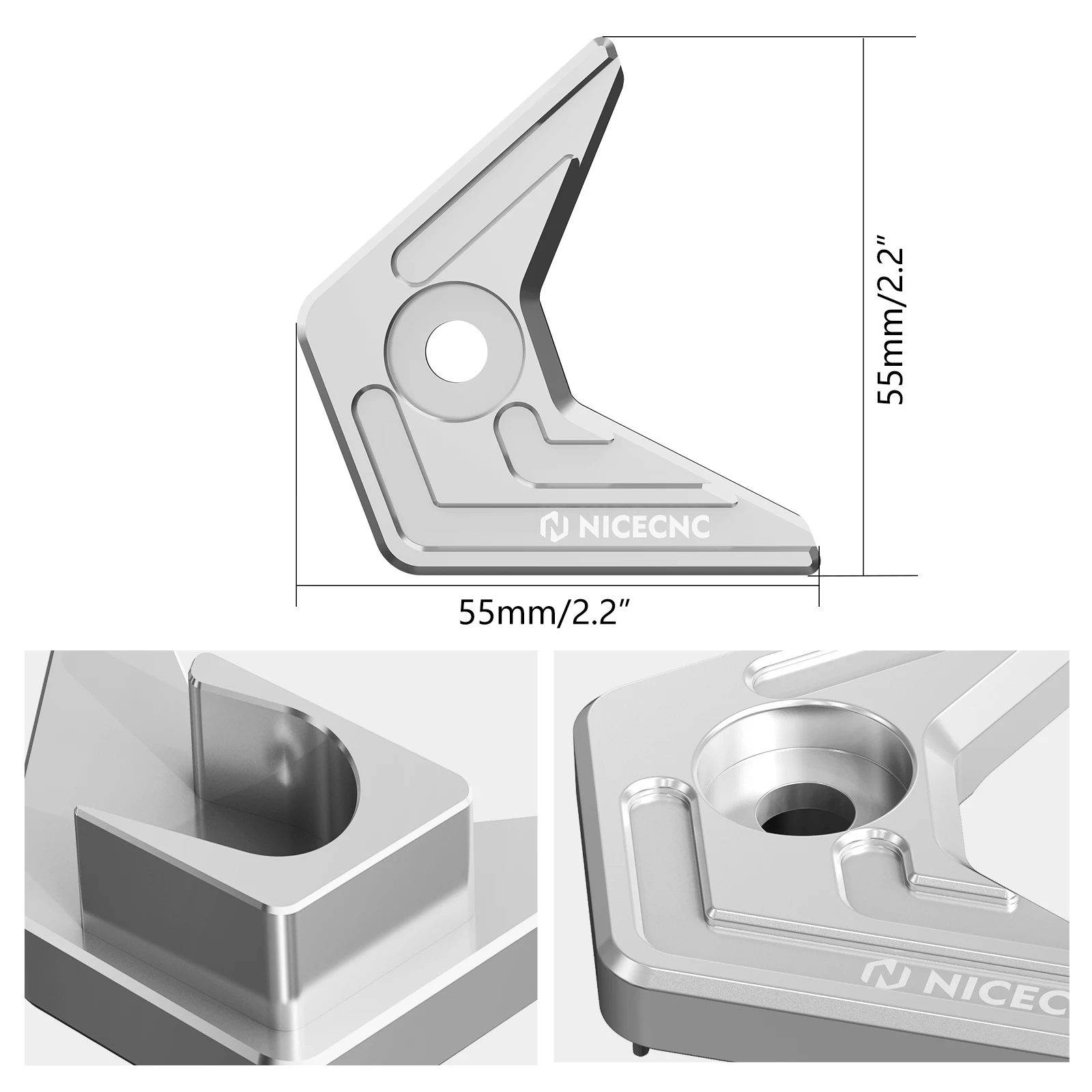 Für BMW R1250GS Adventure R1250GS 2019-2024 ABS-Sensorschutz Hinterer Bremsflüssigkeitsbehälter-Schutz R1200GS Adventure R1200GS 2014-2018 – Detail 11