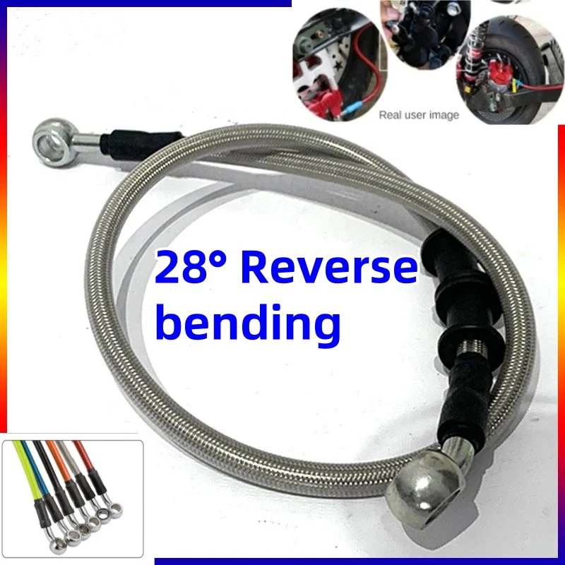 

Motorcycle accessories also have brake system hoses, brake oil pipes, steel throats, disc brake pipes, 40-150cm ends, 28 °