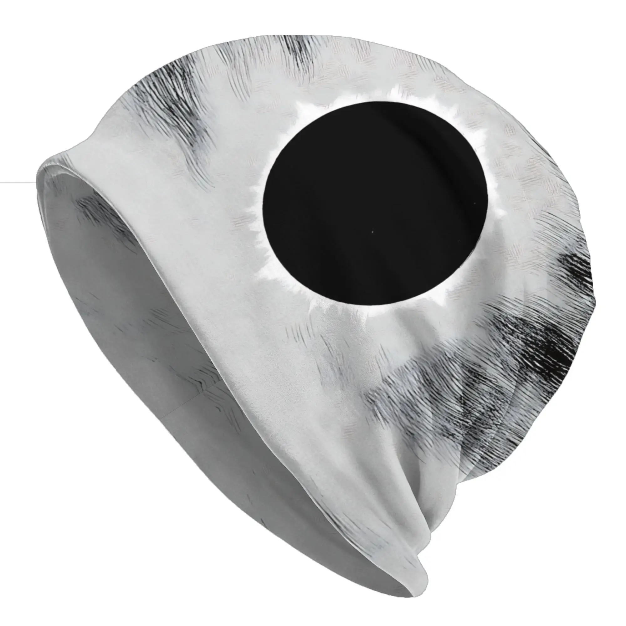 Autumn Black Sun Surreal Art Pattern Bonnet Homme Outdoor Thin Hat Berserk Theme Skullies Beanies Caps Men Women Novelty Hats
