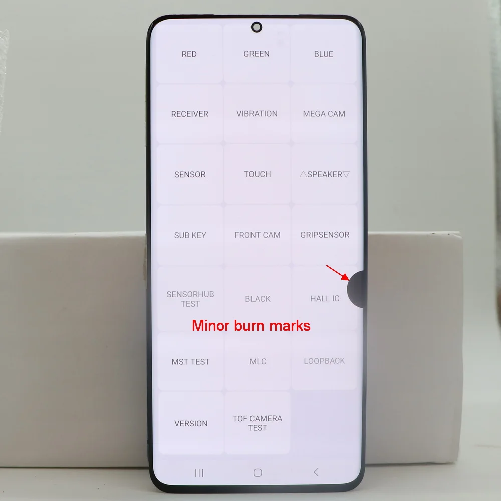 With defects For Samsung Galaxy S20 Ultra G988 G988F G988B/DS Display Touch Screen Digitizer Assembly Replacement 100% testing
