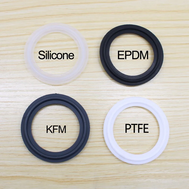 20-Piece Three-Clip Gasket High Quality Pressure Hygiene Food Grade Gasket Suitable For Silicone PTFE FKM EPDM