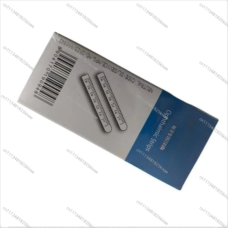 For Fluorescent Strip Fluorescein Sodium Ophthalmic Tear Secretion Test Paper Filter Paper Ophthalmic Test Consumables