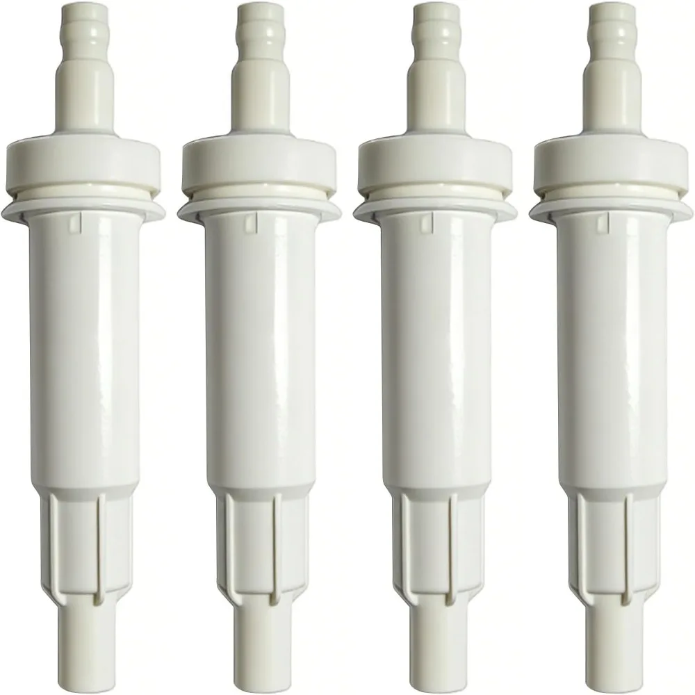 4pcs Built In Spring Dispenser Pump Heads Leakproof Precise Piston Lotion Pump Replacement Thick Body Bottle Pump Heads Kitchen