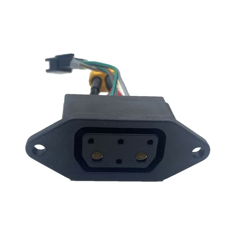 

Fit Super Soco Lithium Battery Connector Charger Socket Line Circular Line For Super Soco Tc Ts Tsx Cu