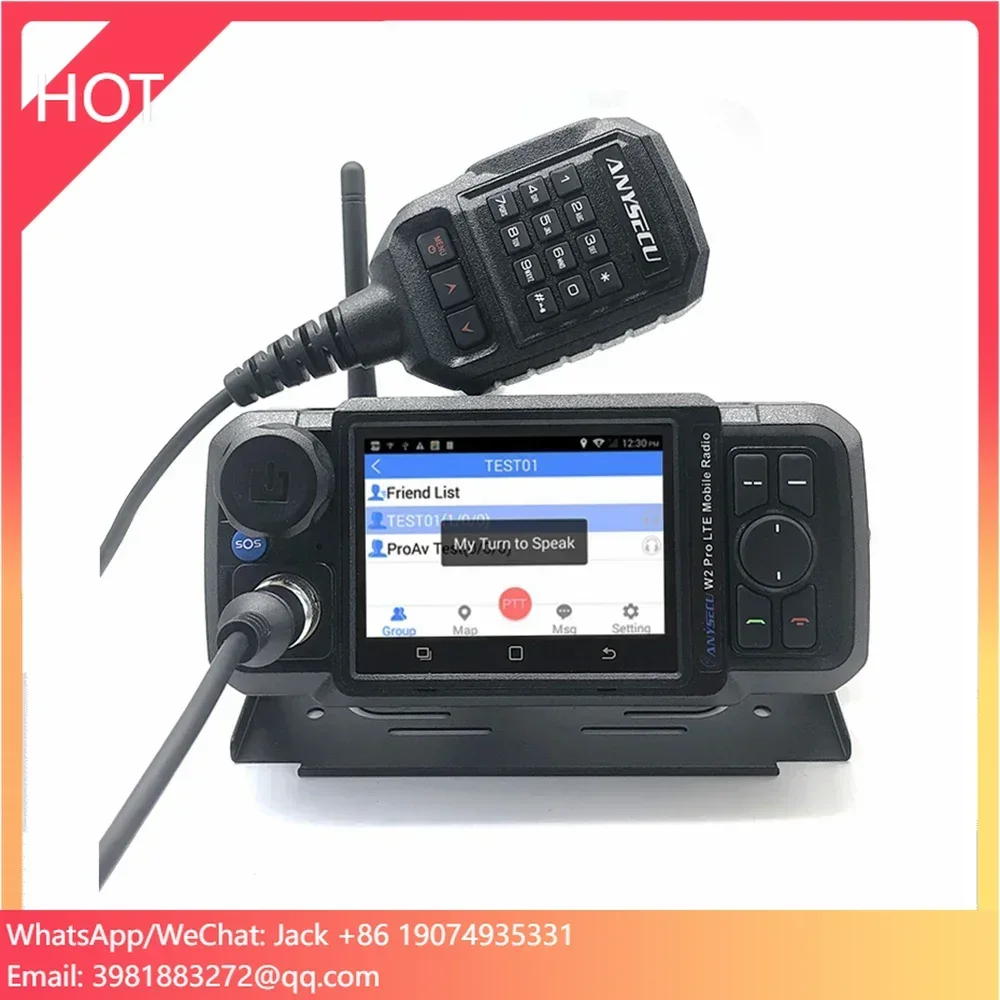 

4G-W2Pro N61 4G LTE FDD POC радиостанция для работы с ZELLO/Real PTT