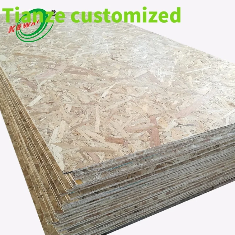 

(Customized) High Strength Waterproof 4 * 8ft 9mm 11mm 12mm 15mm 18mm OSB flakeboards