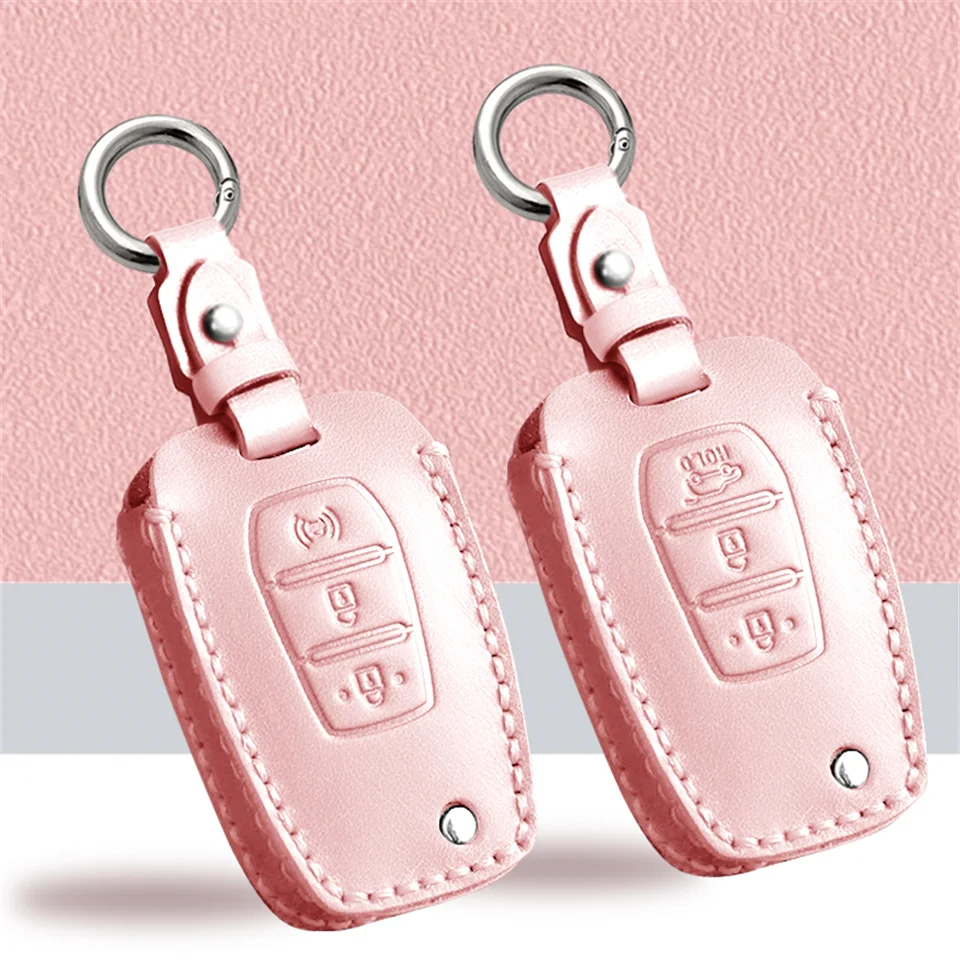 Car Key Cover Case for SsangYong Kyron Actyon Tivolan Korando Rexton Tivoli Key Holder Car Key Shell Car Key Accessories