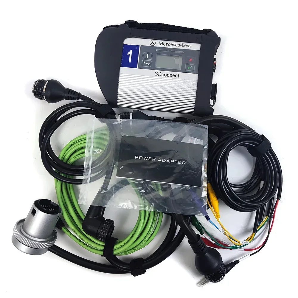 

For Benz Mb SD Connect C4 PK C5 C6 M6 Xentry Das Wis Epc SSD for BENZ TRUCK ACTROS Car BUS Diagnostic Kit MB STAR C4 Multiplexer