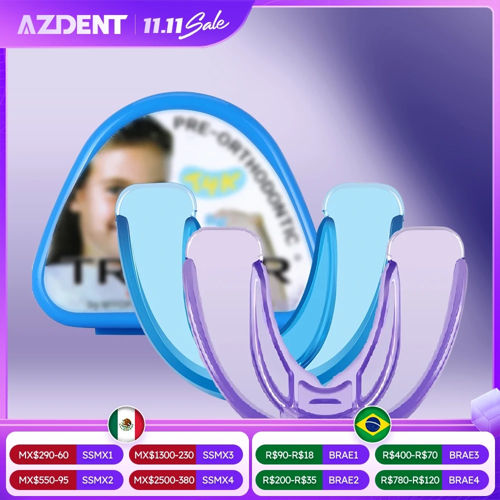 Orthodontic Braces for Children Dental Braces Instanted Silicone Smile Teeth Alignment Trainer Kids Teeth Retainer Mouth Guard
