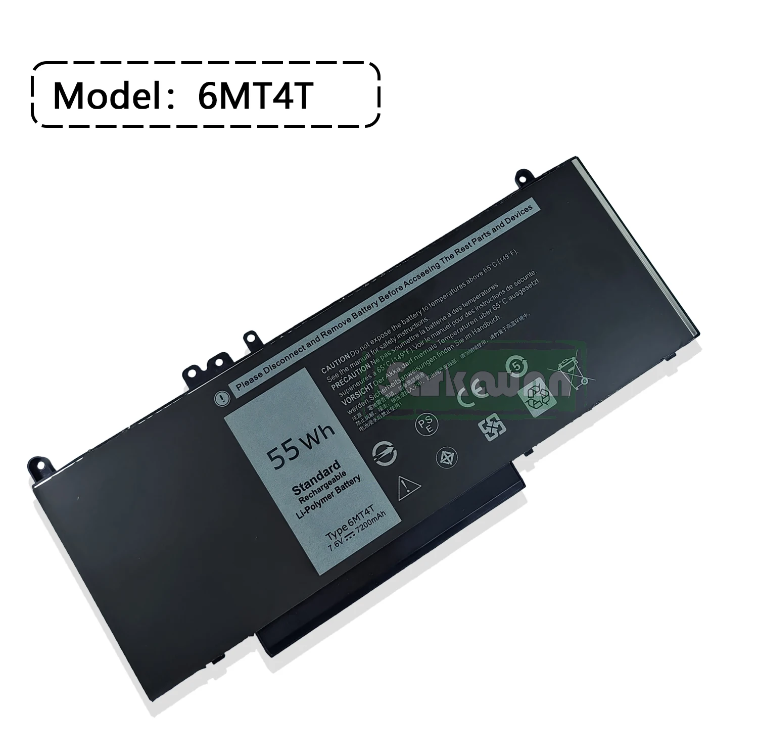 SARKAWNN 4CELLS 6MT4T Laptop Battery For DELL Latitude 14 14 5000 14 5000 Series-E5470 14-E5470 E5470 E5470 Series