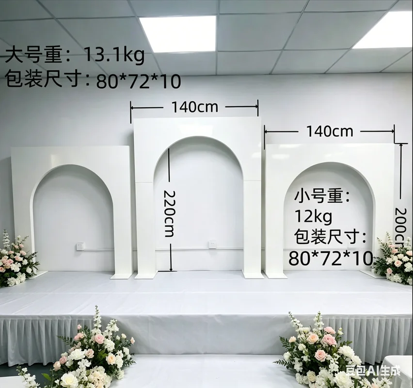 Wedding Decor Supply Store - 3개 신규 웨딩 파티 용품점 아트