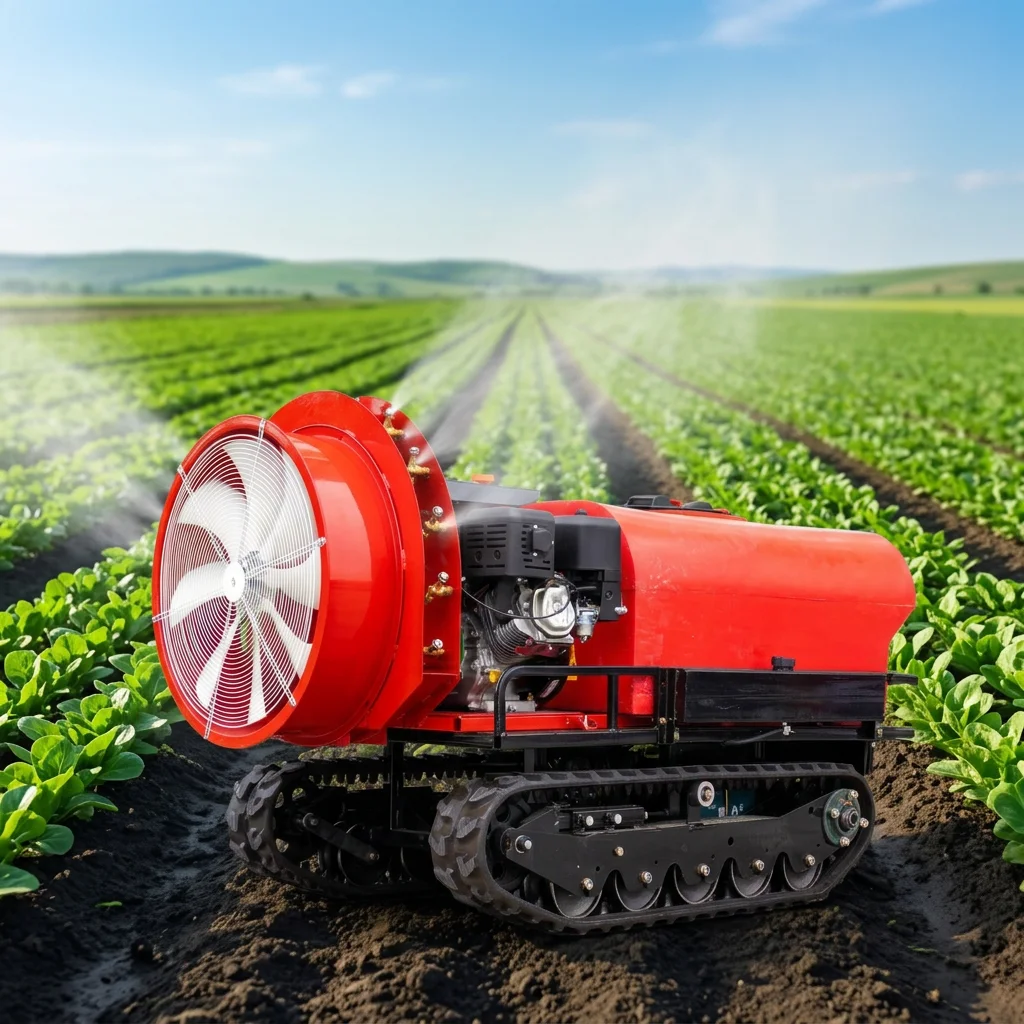 Agriculture Farming Robot - Hochleistungs-Schnellwirkender Landwirtschafts-Sprühroboter Ferngesteuerter Raupensprüher für Obstgärten