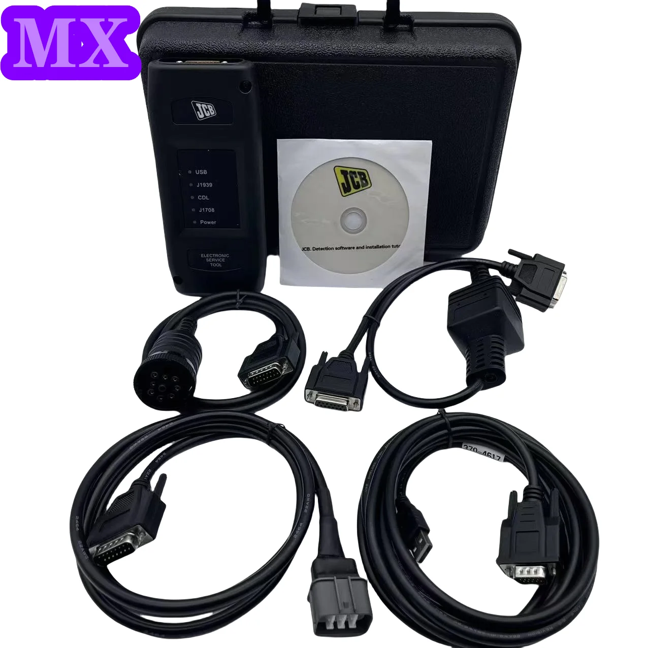 728/26500-2 For JCB Diagnostic Tool Scanner Electronic Repair Tool Master 2.V8.1.0 For JCB Excavator Tractor Heavy Duty Truck 72