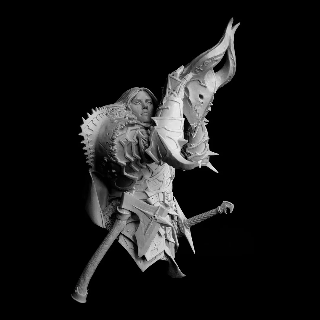 

1/10 Resin unpainted Model Kit, Bust Paladin, unassembled and unpainted GK,1044X