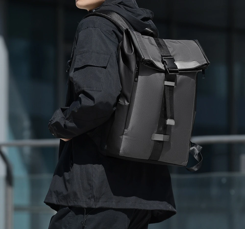 New Men's Business Backpack, Multi-functional Large-capacity Computer Backpack, Fashionable and Versatile Waterproof Schoolbag