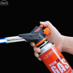 1*Torch Cooking AutoIgnition Butane Gas Welding-Burner Welding Gas Burner Flame Gas Torch Flame Gun Blow for BBQ Camping Cooking