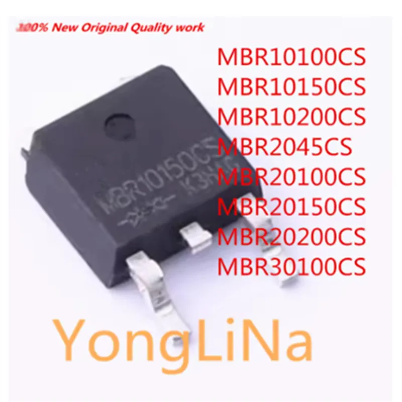 100% New Schottky diodes TO-252 MBR10100CS MBR10150CS MBR10200CS MBR2045CS MBR20100CS MBR20150CS MBR20200CS MBR30100CS