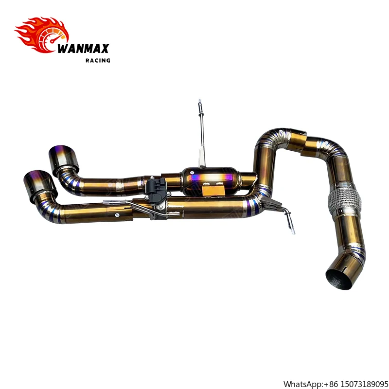 

High Performance Escape Titanium Escape Valved Sport Exhaust System Titanium Valvetronic Exhaust Catback for I8