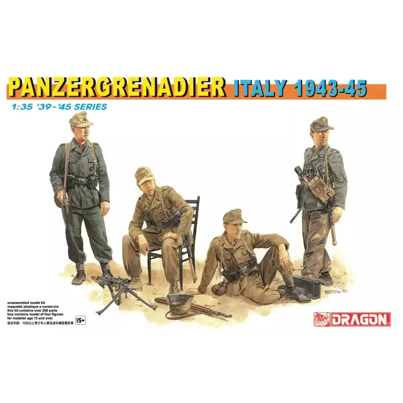 

Dragon 6348 1/35 Panzergrenadier Italy 1943-45 (Plastic model)