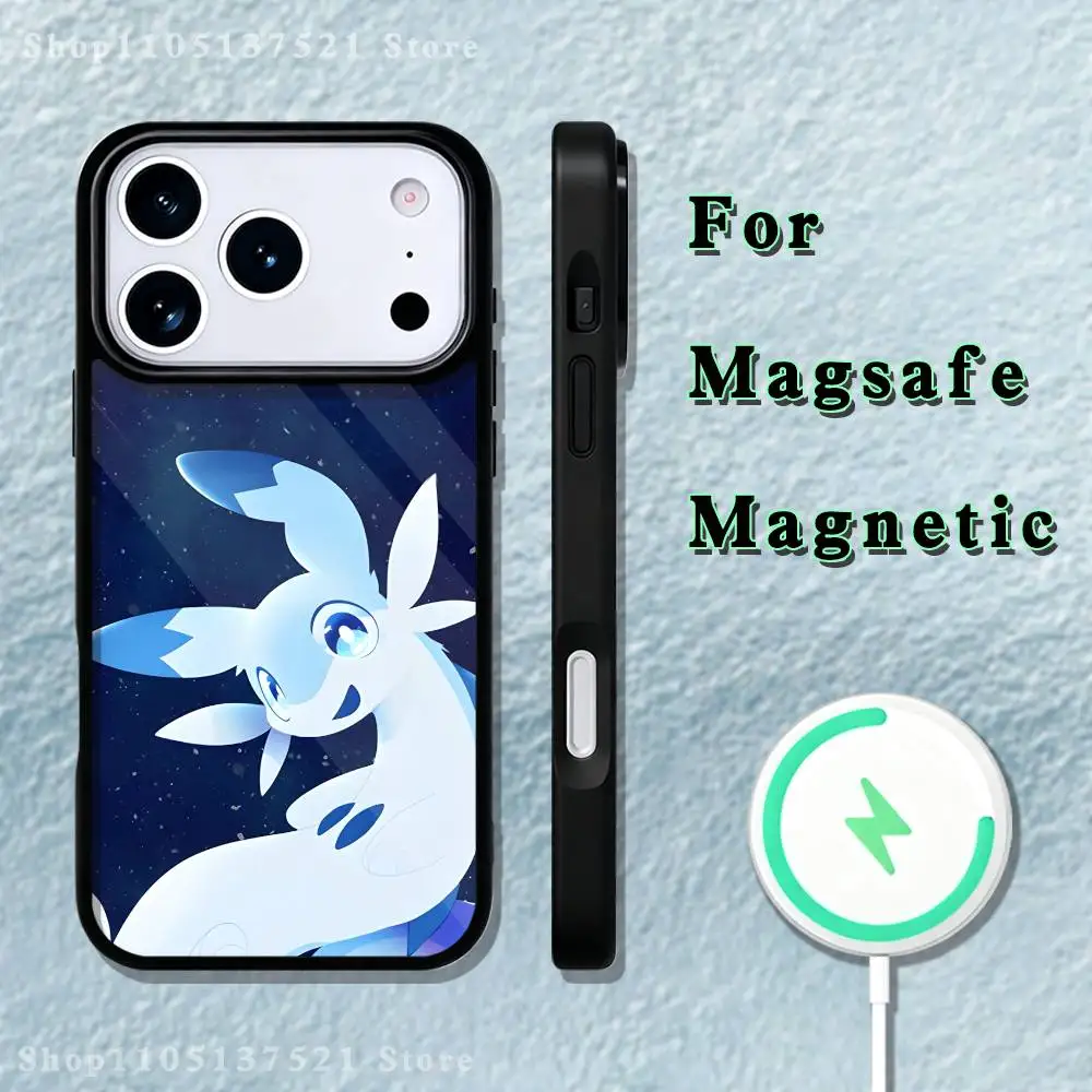 Casing Ponsel Game P-Palward C-Chillet Untuk iPhone 17,16,15,14,13,12,11,Pro,Max,Plus,Mini,SE4,E Pengisian Daya Nirkabel Magnetik Magsafe