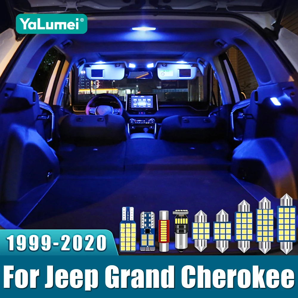 

For Jeep Grand Cherokee WJ WK WK2 1999- 2021 2003 2005 2006 2008 2010 2011 2012 2013 2018 2019 2020 Car LED Lights Accessories
