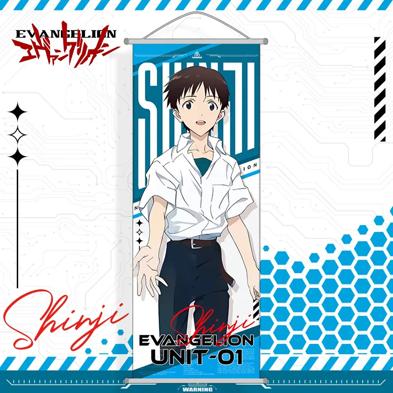 New Neon Genesis Evangelion Scroll Decoration Ayanami Rei Poster