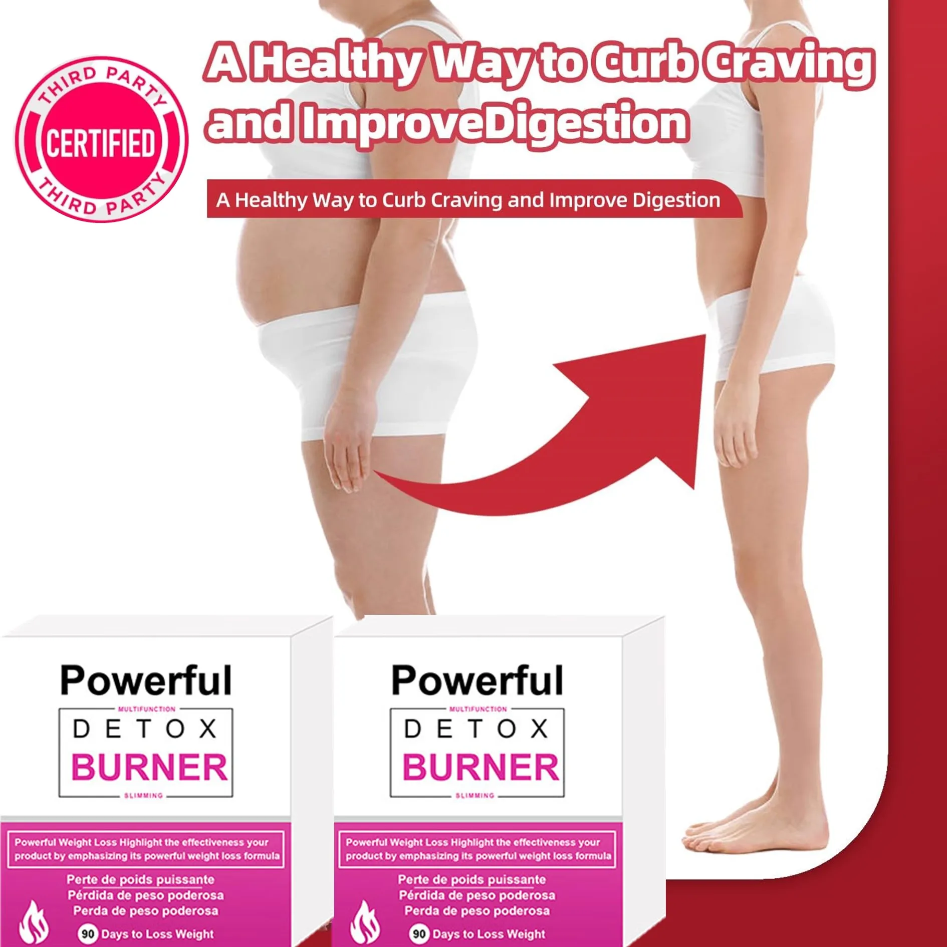 Newest Powerful Detox Burner Body Care for Cleanse Gut Good for Health Stimulate w-eight l-oss colon cleanse Effective