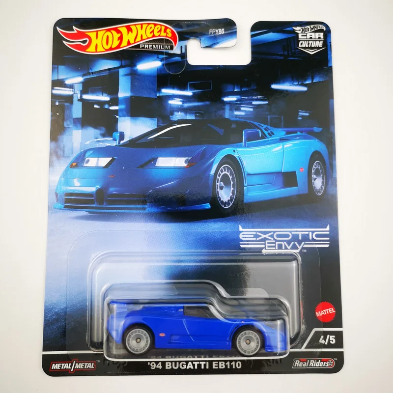 

Hot Wheels Premium 94 BUGATTI EB110 1/64 Collection Die-cast Model Cars FPY86