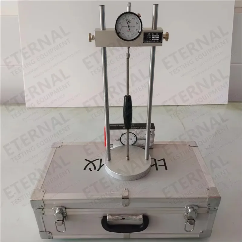 

2025Электронный аналоговый и цифровой компаратор длины для цементных призмов, новая стальная машина для тестирования измерений, гарантия 1 год