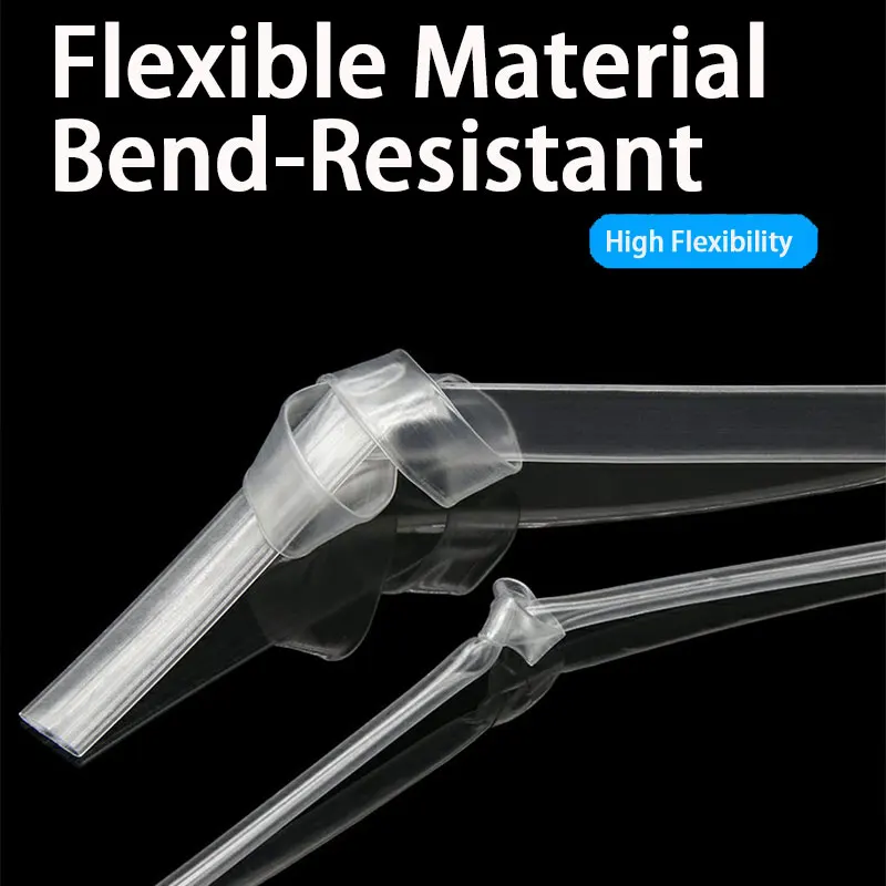 Crystal Clear Heat Shrink 2:1 Ratio - Wide Diameter 0.6-180mm, Flame Retardant Wire Repair Sleeve