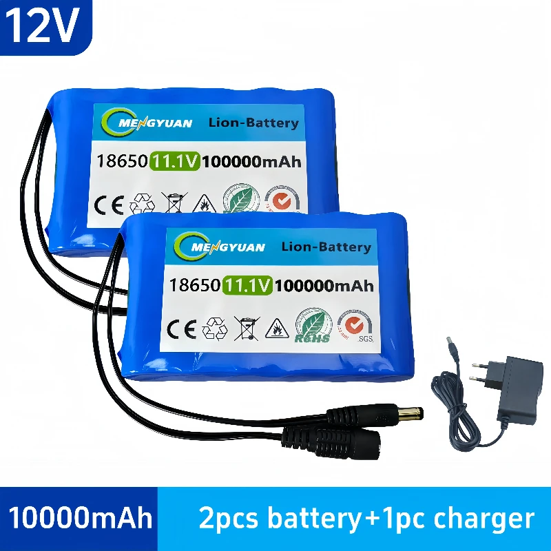 12V 50800mAh Deep Cycle Battery High Safety Stable Power for Home Backup UPS Off-Grid Solar System and Camping Equipment