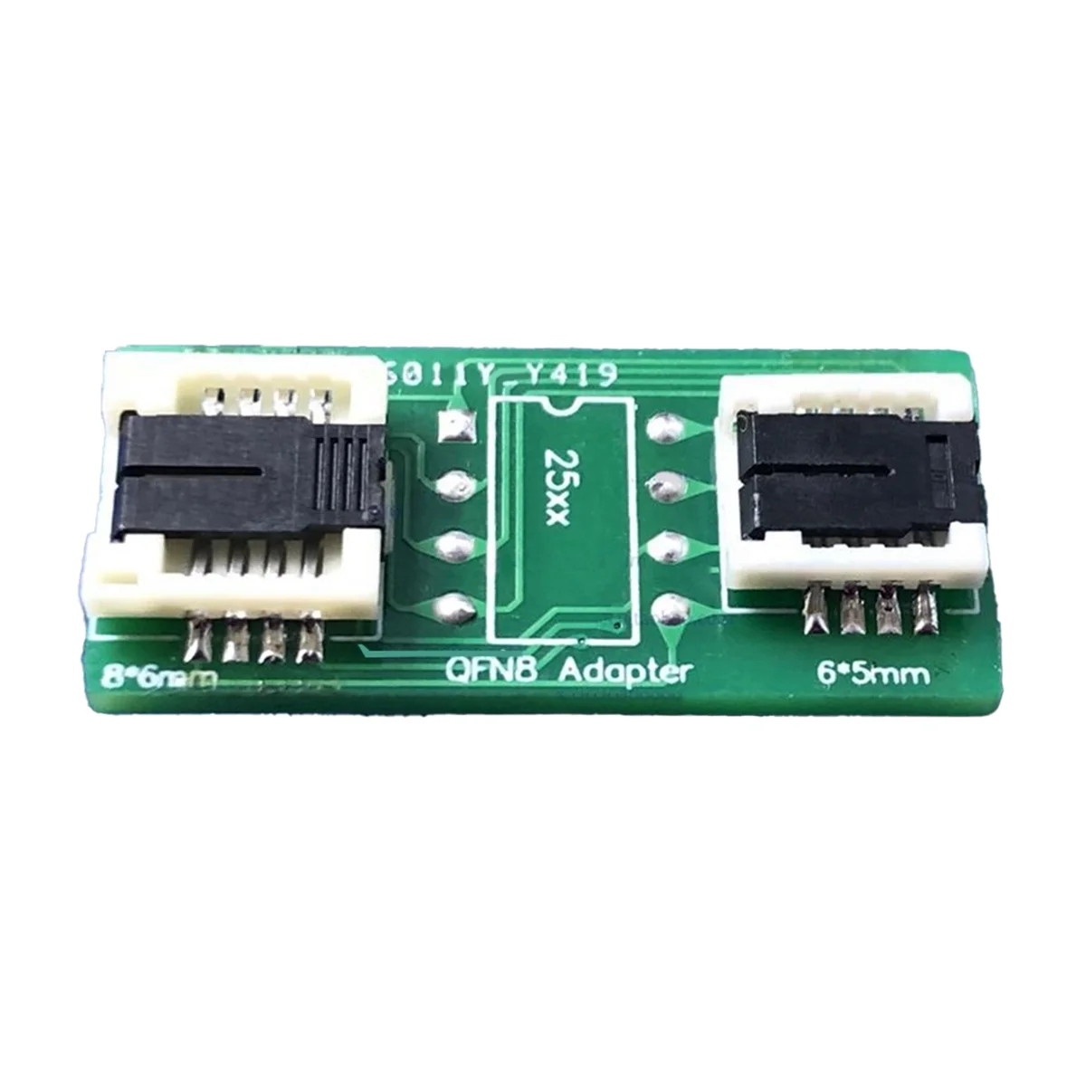 A07I QFN8 /WSON8/MLF8/MLP8/DFN8 to DIP8 Two-in-One Socket/Adapter for Both 6x5MM and 8x6MM Chips SMT BIOS Flash Socket