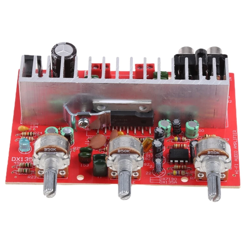 TDA 7377 40w Car DIY Stereo Amplifier Power Board With Silver Plating Button Adjustable Dual Channel