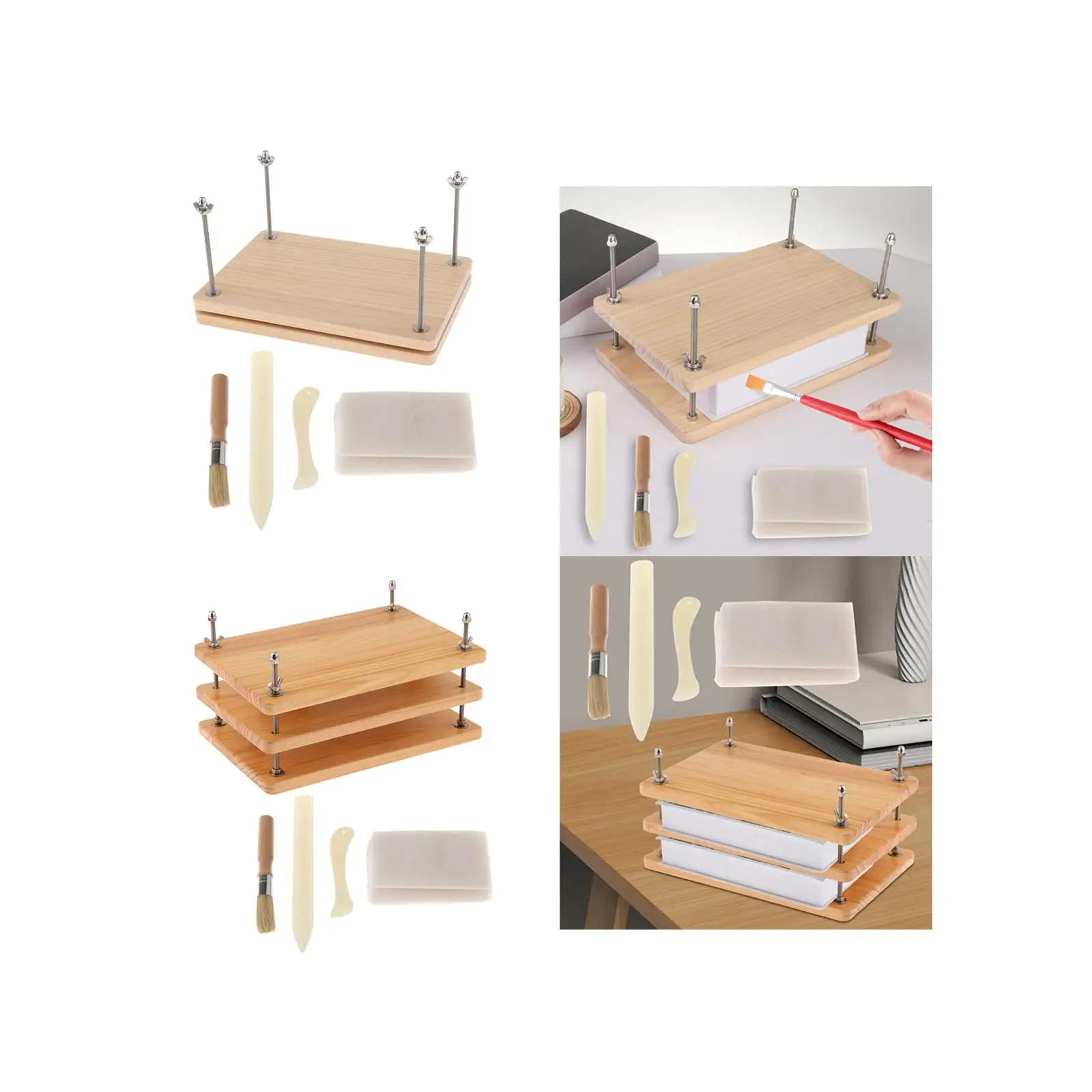 Набор для обвязки книг, складной инструмент для рабочего стола, фотоальбомов, поздравительных открыток