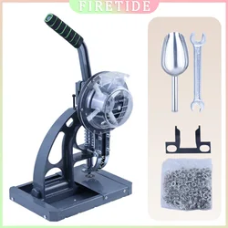 Ring-Free Semi-Automatic Buttoning Machine for Advertising Printing Banner Fabric Chicken Eyes Buttoning Tool