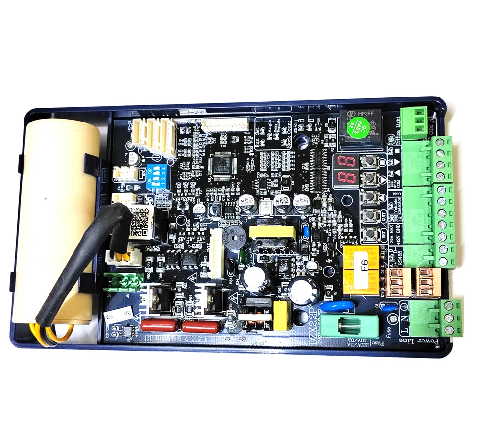 Placa-mãe Control Board Card, Control Card, Warming Barrier Gate, com Capacitor, Controle Remoto Opcional, 220VAC