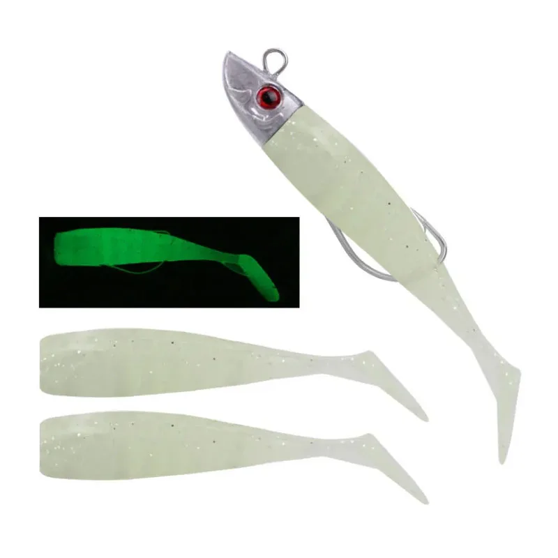 WEIHE LY2- 8cm 8.5g soft fish bait lead head lure Soft Bait Fishing Lures Bass Lure Fishing Tackle image 2
