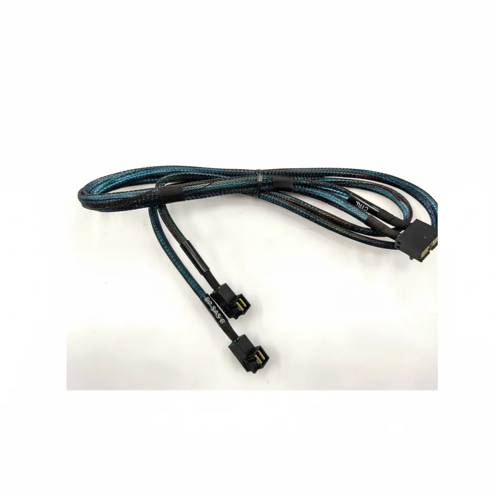 

Кабель контроллера RAID Dell 9MHYN SAS - 8-16x 25-дюймовые бэкплейны - Контроллер (CTRL) к BP_SAS_A и BP_SAS_B - Б/у, как новый