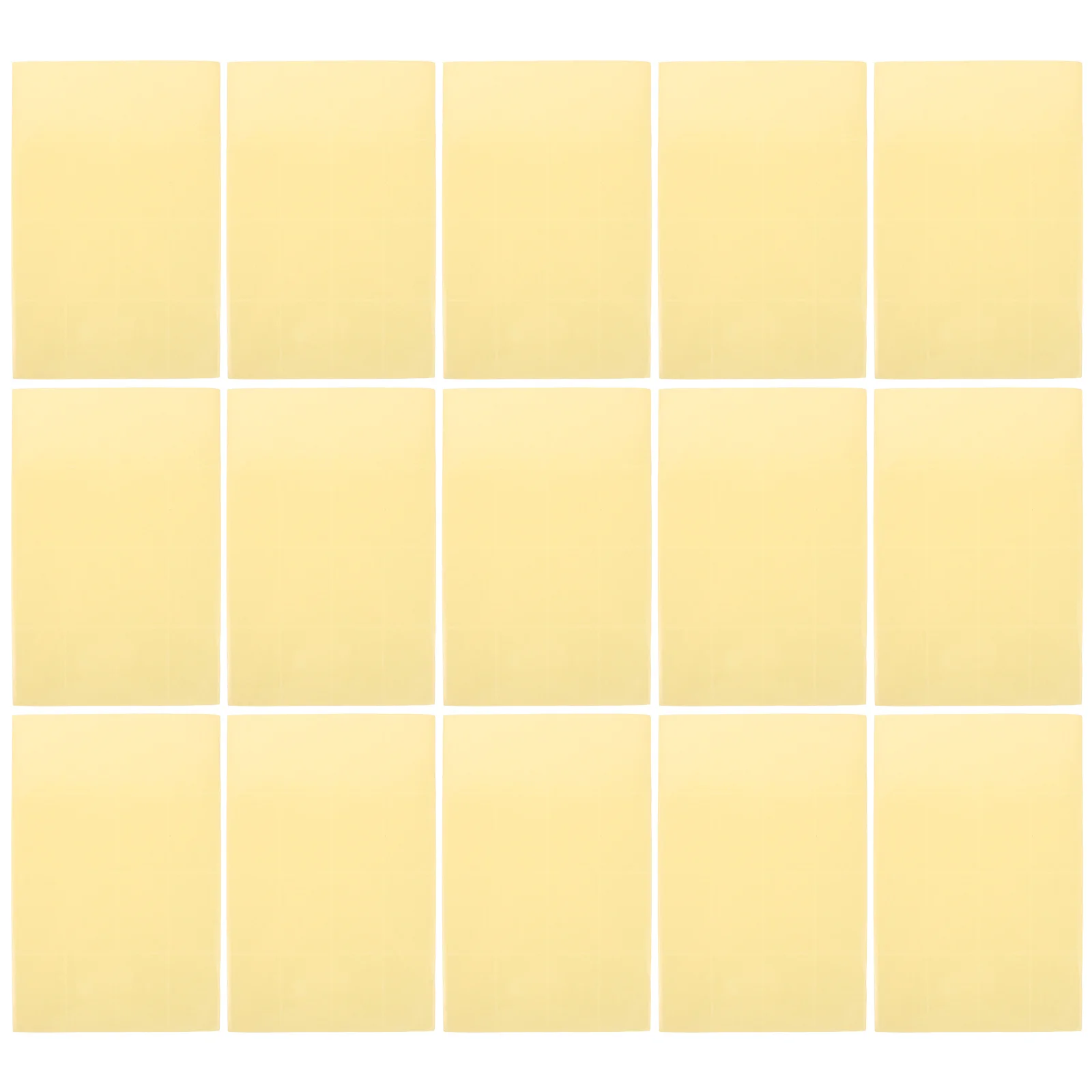 1000 قطعة من ملصقات الختم الشفافة المقاومة للماء، واقي ملصق لاصق مستطيل لختم صندوق الشحن المغلف