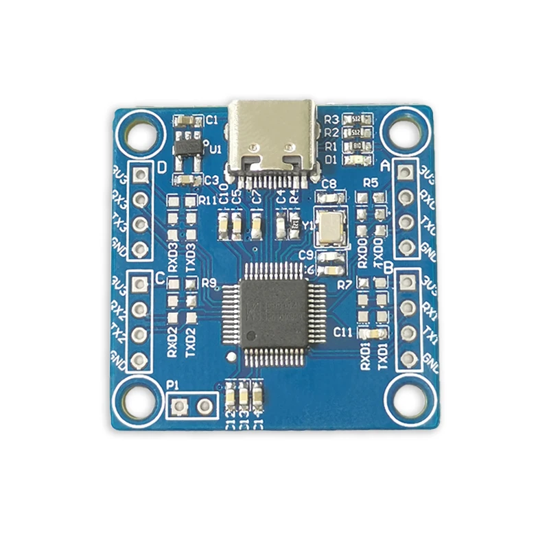 USB to 4 TTL 4 USB to Serial Downloader UART Transceiver