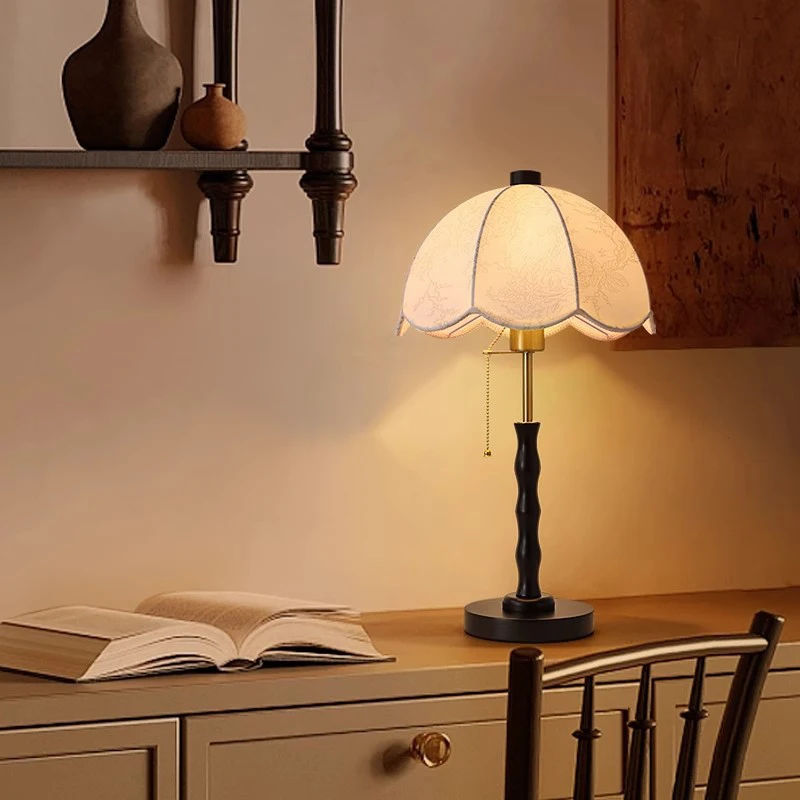 الكلاسيكية النمط الصيني السرير مصباح أرضي غرفة المعيشة ديكور غرفة نوم مصباح لتهيئة الجو تويا واي فاي بلوتوث ضوء ذكي #3