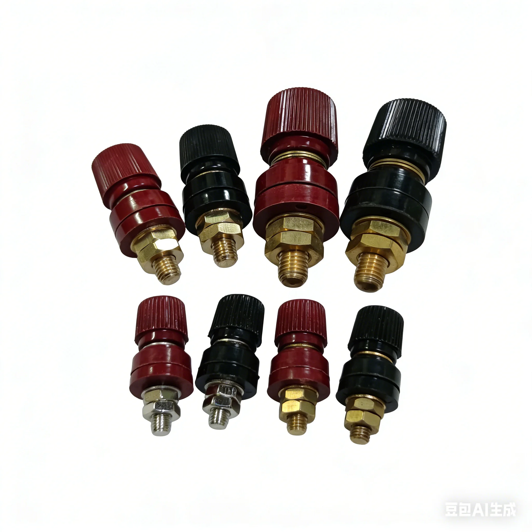 Binding Post Red And Black M6 M8 M10 For Energy Storage Power Supply Output Terminals Transformer Inverter Electric Weld Machine